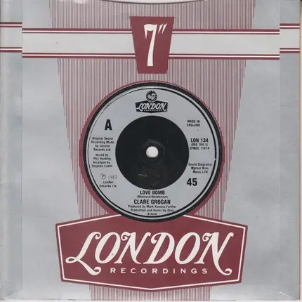 Clare Grogan - Love Bomb