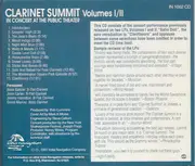 CD - Clarinet Summit - Alvin Batiste / Jimmy Hamilton / John Carter / David Murray - In Concert At The Public Theater Volumes I/II