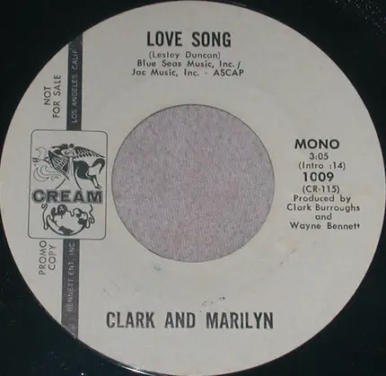 Clark Burroughs And Marilyn Burroughs - Love Song