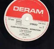 Double LP - Clark Hutchinson - Retribution +  A=MH2 - RARE FIRST 2 ALBUMS