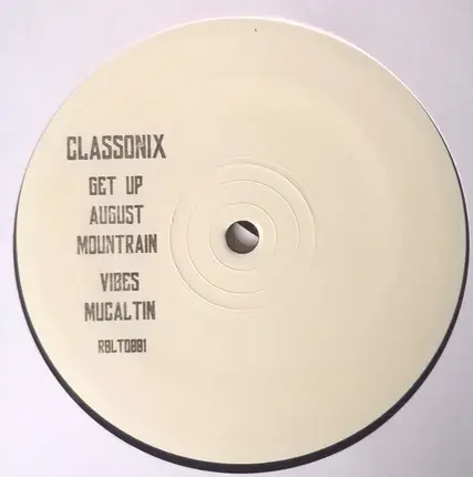 Classonix - Vibes EP 12''