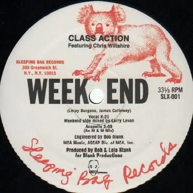 Class Action, Christine Wiltshire - Week End