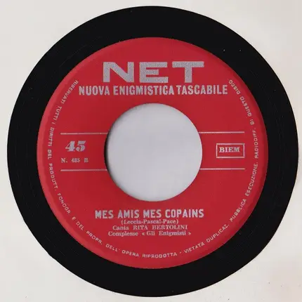Cleto Colombo / Rita Bertolini - Un Bacio Piccolissimo / Mes Amis Mes Copains