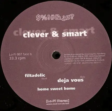Clever & Smart - Filtadelic