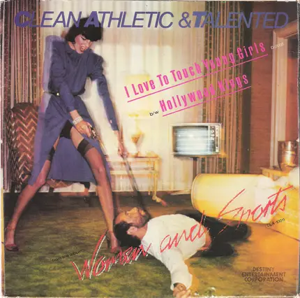 Clean, Athletic & Talented - I Love To Touch Young Girls B/w Hollywood Kings