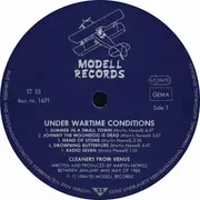 LP - Cleaners From Venus - Under Wartime Conditions