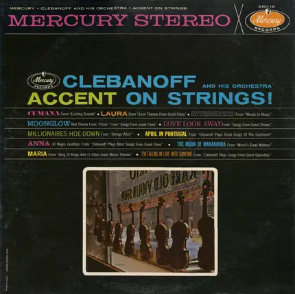 Clebanoff And His Orchestra - Accent On Strings