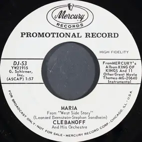 Clebanoff and his Orchestra - Maria / Tender Is The Night