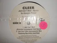 Cleer - Just Can't  Wait Remix By Georgia Porgie