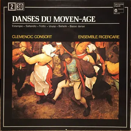 Clemencic Consort , Ricercare-Ensemble Für Alte Musik, Zürich - Danses Du Moyen-Age