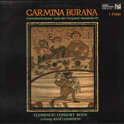 Clemencic Consort Leitung René Clemencic - Carmina Burana Volume 1