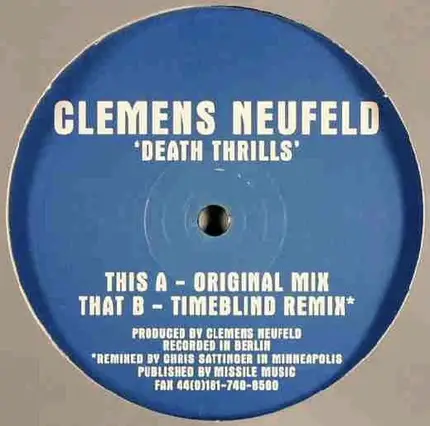 Clemens Neufeld - Death Thrills