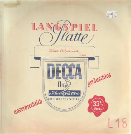Clemens Krauss , The London Symphony Orchestra / Victor Olof , The Kingsway Symphony Orchestra - Light Orchestral Favourites