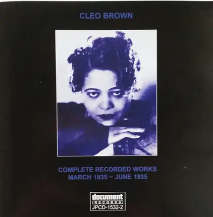 Cleo Brown - Complete Recorded Works March 1935 - June 1935