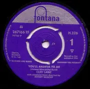 7inch Vinyl Single - Cleo Laine - You'll Answer To Me