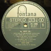 LP - Cleo Laine - All About Me