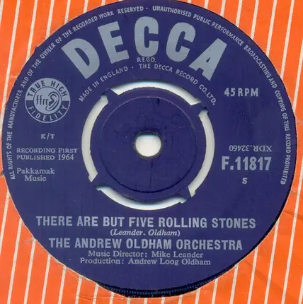 Cleo Sylvester / Andrew Loog Oldham Orchestra - To Know Him Is To Love Him / There Are But Five Rolling Stones