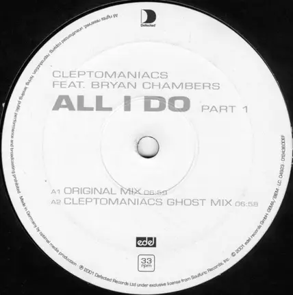 Cleptomaniacs - All I Do (Part 1)