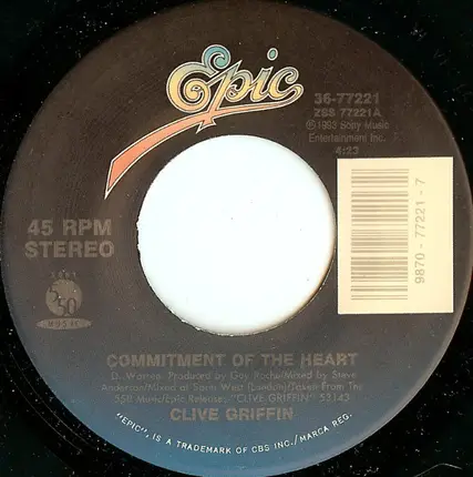 Clive Griffin - Commitment Of The Heart