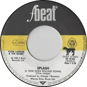 7inch Vinyl Single - Clive Langer & The Boxes - Splash (A Tear Goes Rolling Down)