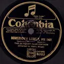 Schellack - Clicquot Club Eskimos - Somebody's Lonely / Lonesome And Sorry