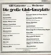 LP - Cliff Carpenter und sein Orchester - Die grosse Club-Tanzplatte - Club Edition