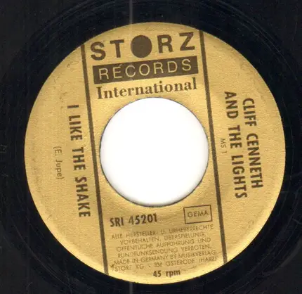 Cliff Cenneth And The Lights - I Like The Shake