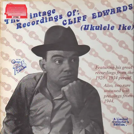 Cliff Edwards - The Vintage Recordings Of Cliff Edwards (Ukulele Ike)