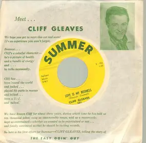 Cliff Gleaves - Love Is My Business / Easy Goin' Guy