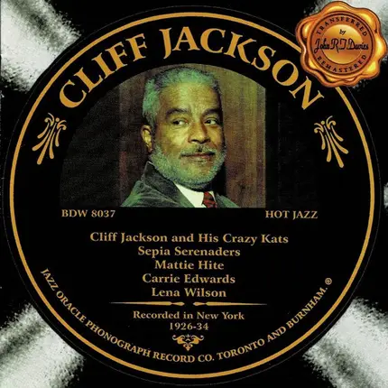Cliff Jackson - Recorded In New York 1926-34