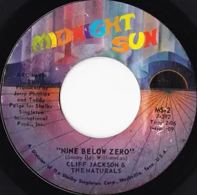 Cliff Jackson - Nine Below Zero / Up The Wall