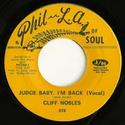 Cliff Nobles - Horse Fever / Judge Baby, I'm Back