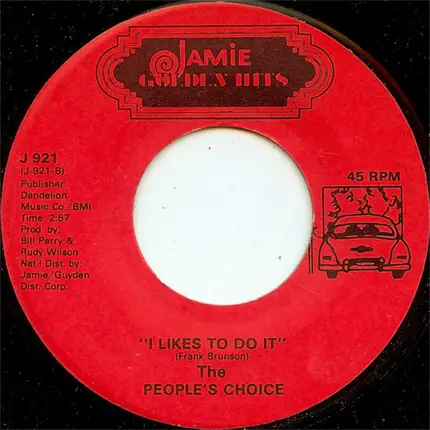 Cliff Nobles & Co / People's Choice - The Horse (Inst.) / I Likes To Do It
