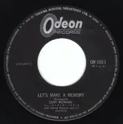 7inch Vinyl Single - Cliff Richard - レッツ・メイク・ア・メモリー = Let's Make A Memory / 恋のゲーム = It's All In The Game