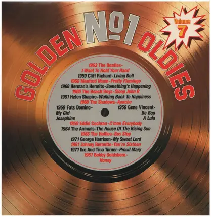 Cliff Richard / The Beach Boys / Eddie Cochran / a.o. - Golden No. 1 Oldies, Volume 7
