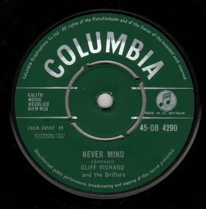 Cliff Richard & The Drifters - Mean Streak