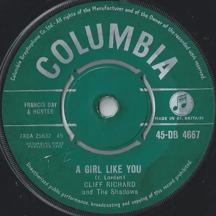 Cliff Richard - A Girl Like You