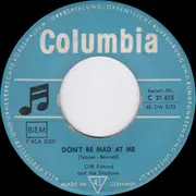 7inch Vinyl Single - Cliff Richard & The Shadows - Don't Be Mad At Me