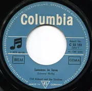 7inch Vinyl Single - Cliff Richard & The Shadows - Lessons In Love