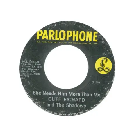 Cliff Richard & The Shadows - In The Country / She Needs Him More Than Me