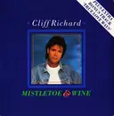7inch Vinyl Single - Cliff Richard - Mistletoe & Wine - black paper label