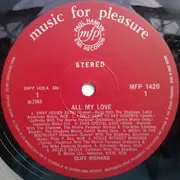LP - Cliff Richard - All My Love