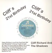 LP - Cliff Richard - Cliff's 21st. Birthday - Original 1st German, Missing Cover