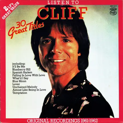 Cliff Richard - Listen To Cliff
