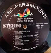 LP - Cliff Richard - Listen To Cliff!