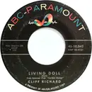 7inch Vinyl Single - Cliff Richard - Living Doll