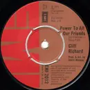 7inch Vinyl Single - Cliff Richard - Power To All Our Friends - Company Sleeve