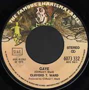 7inch Vinyl Single - Clifford T. Ward - Gaye