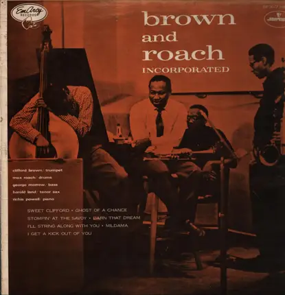 Clifford Brown And Max Roach - Brown & Roach Inc. - 1954