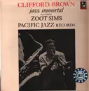 LP - Clifford Brown featuring Zoot Sims - Jazz Immortal - Red Translucent